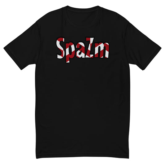 Mens Solid-Color Printed Cultural Shirt