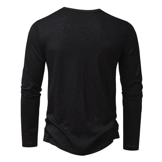 Men's Long-sleeved T-shirt Fashion Casual