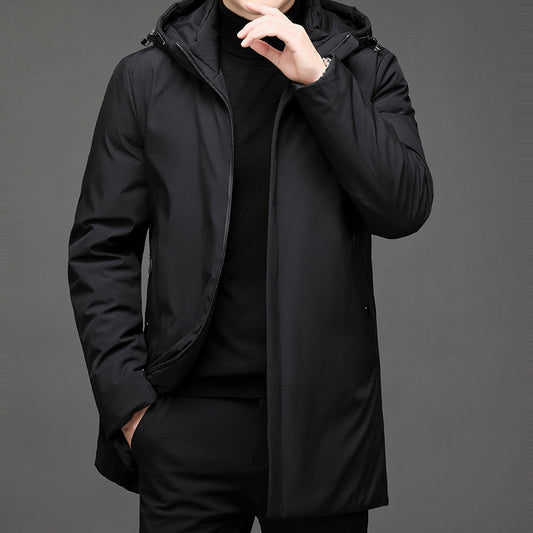 Thickened Hooded Cotton-padded Winter Coat