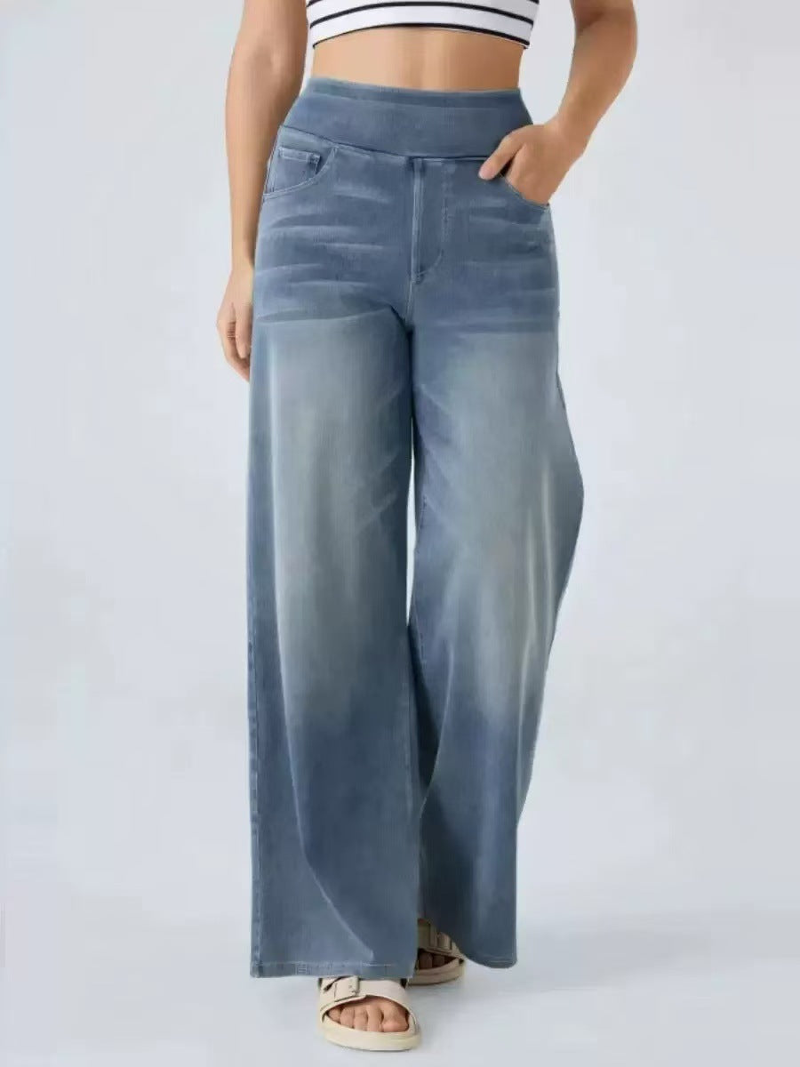 Nauwsluitende, figuurflatterende jeansbroek voor dames