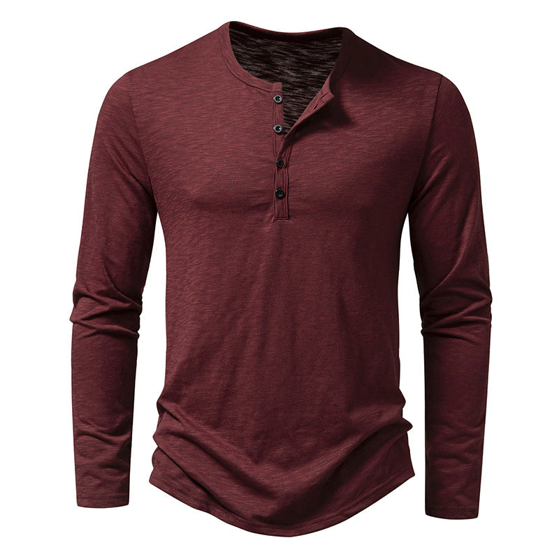 Men's Long-sleeved T-shirt Fashion Casual