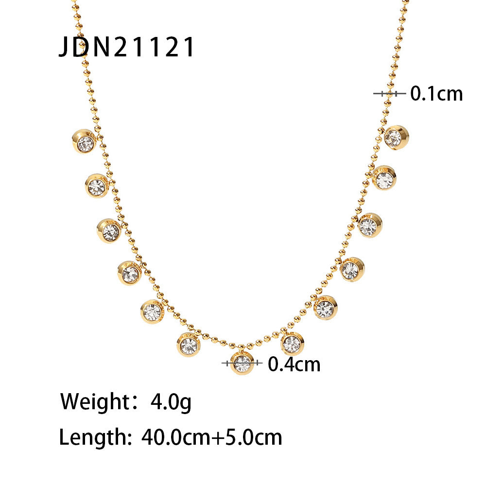 Love Zircon Necklace Accessories For Women
