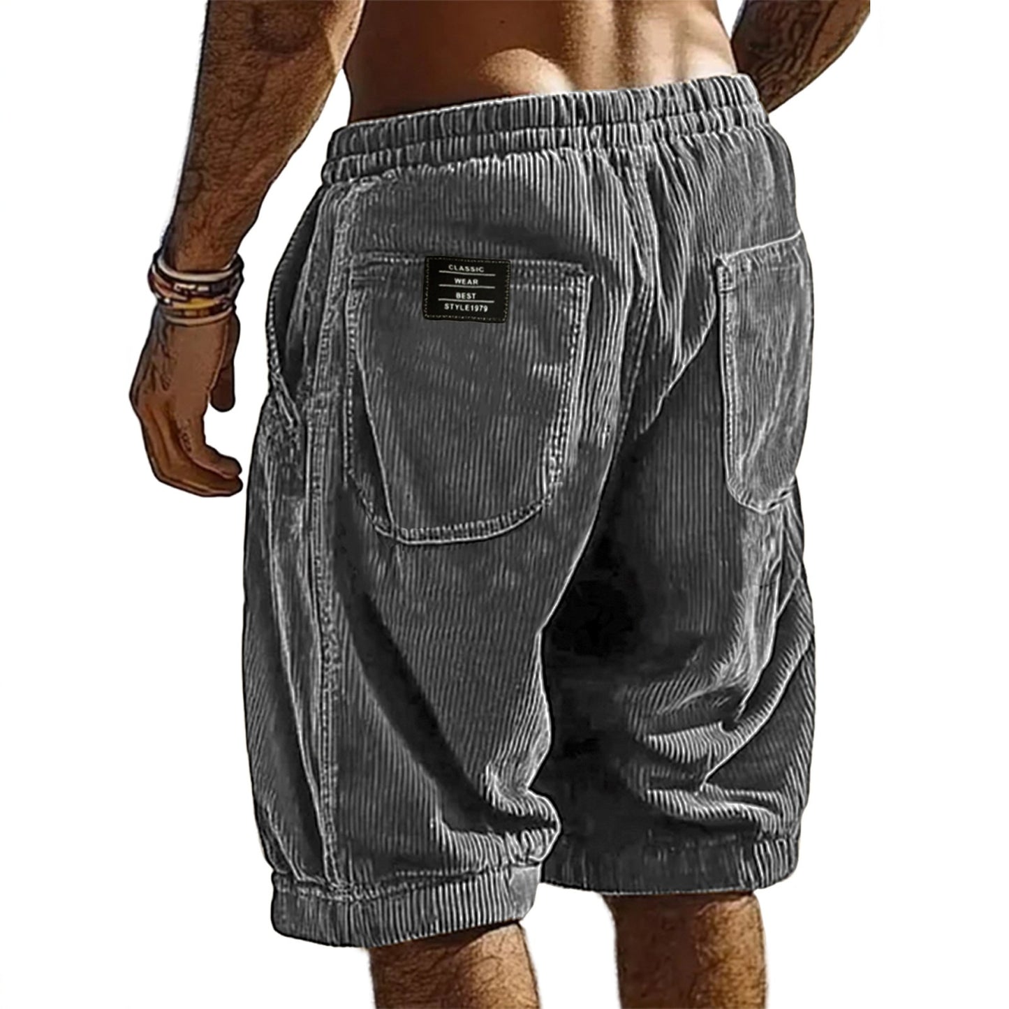 Summer Loose Casual Pants With Drawstring Trendy Multi-color Pants