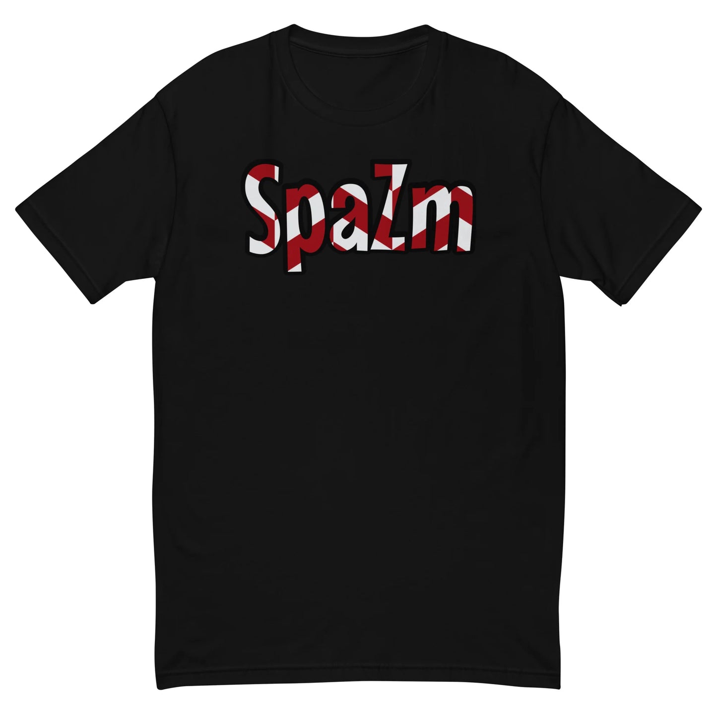 Mens Solid-Color Printed Cultural Shirt