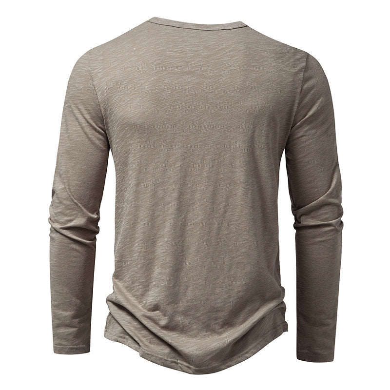 Men's Long-sleeved T-shirt Fashion Casual