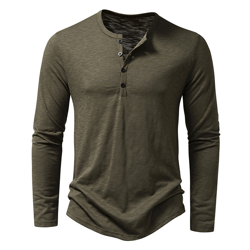 Men's Long-sleeved T-shirt Fashion Casual