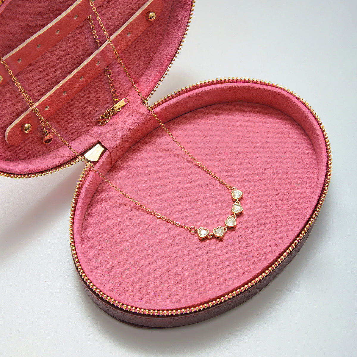 Love Zircon Necklace Accessories For Women