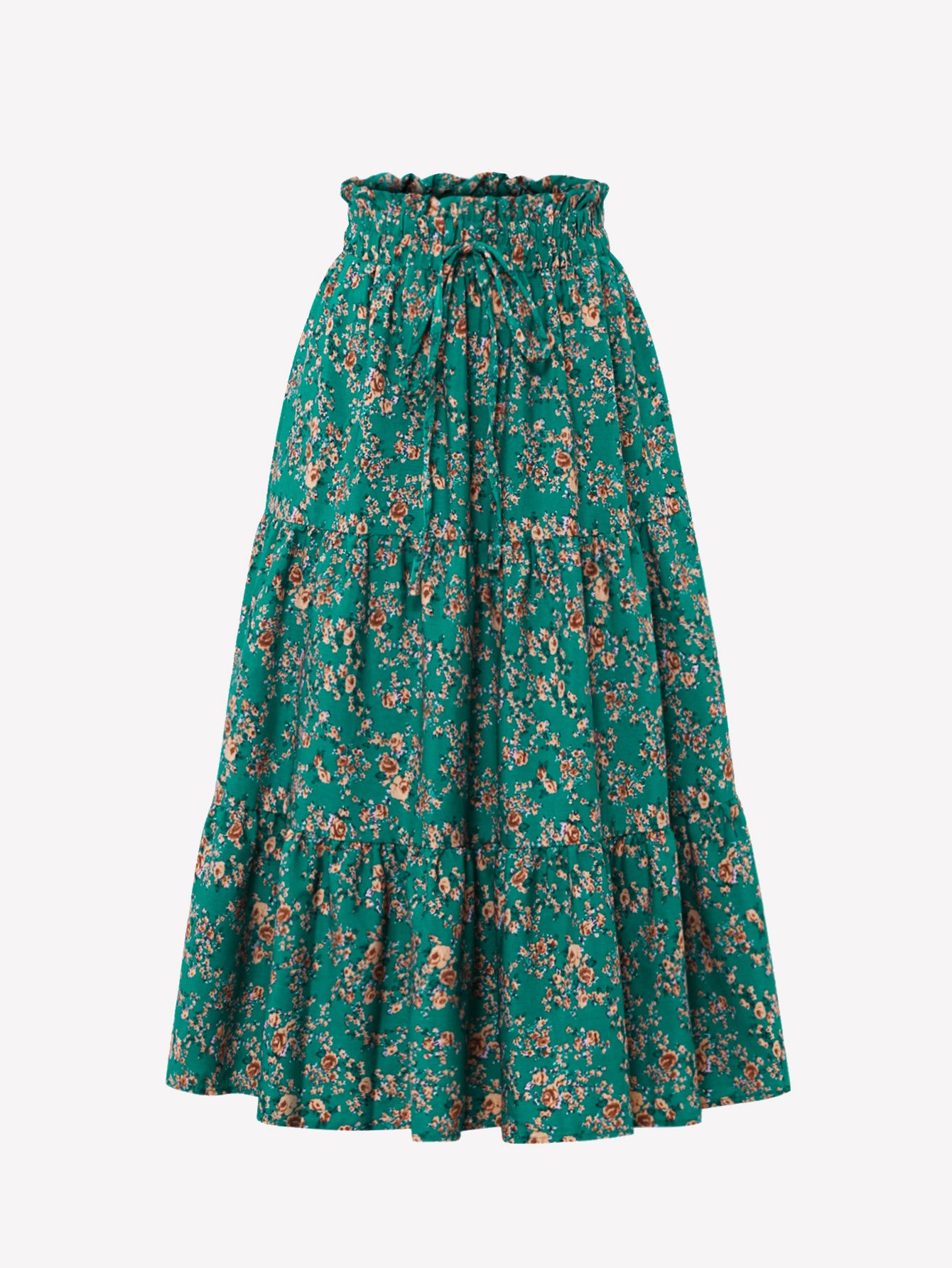 Women's Commuter Elegant Chic Floral Skirt