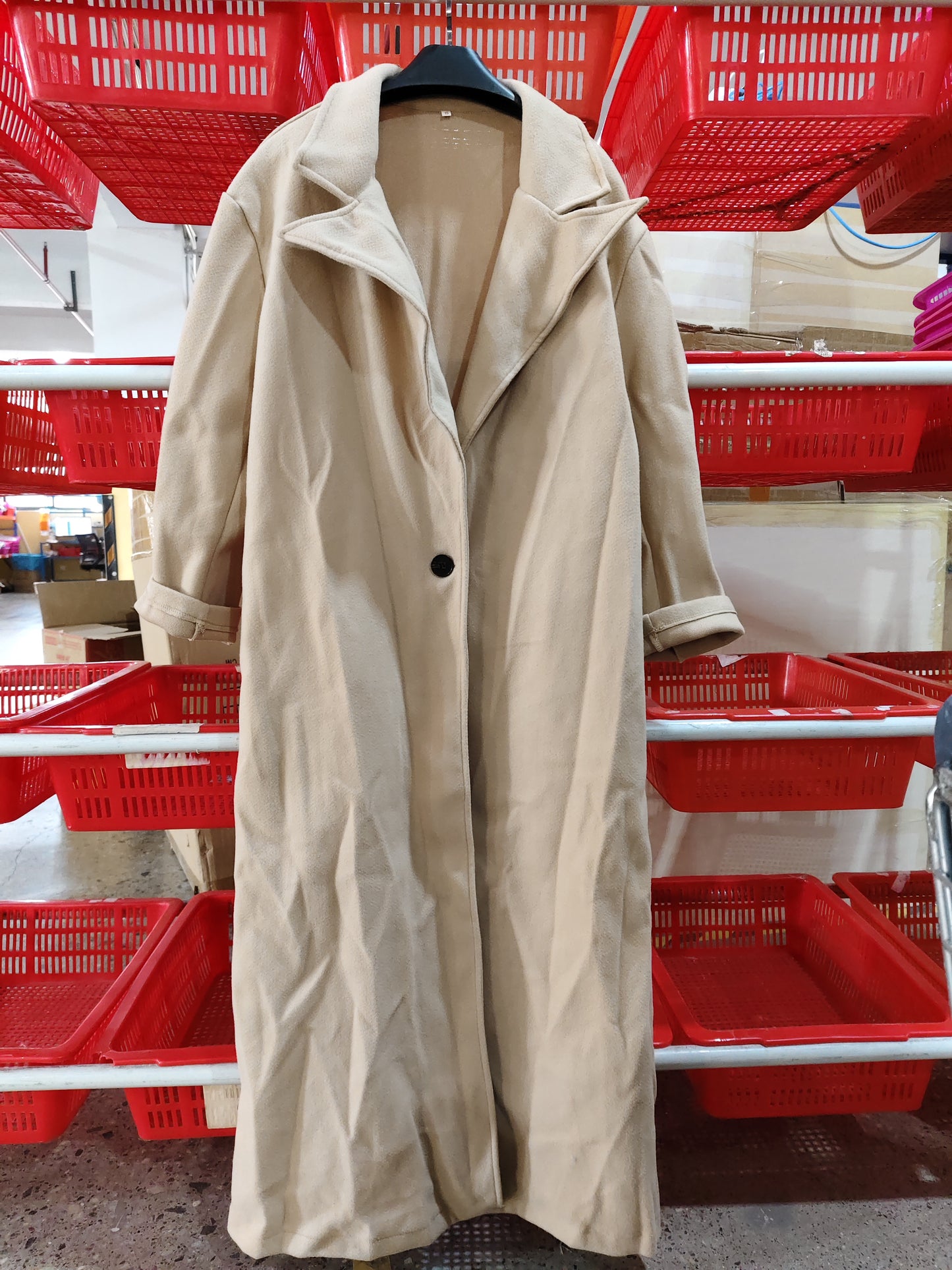 Warm Jacket Long-sleeved Lapel Women's Plush