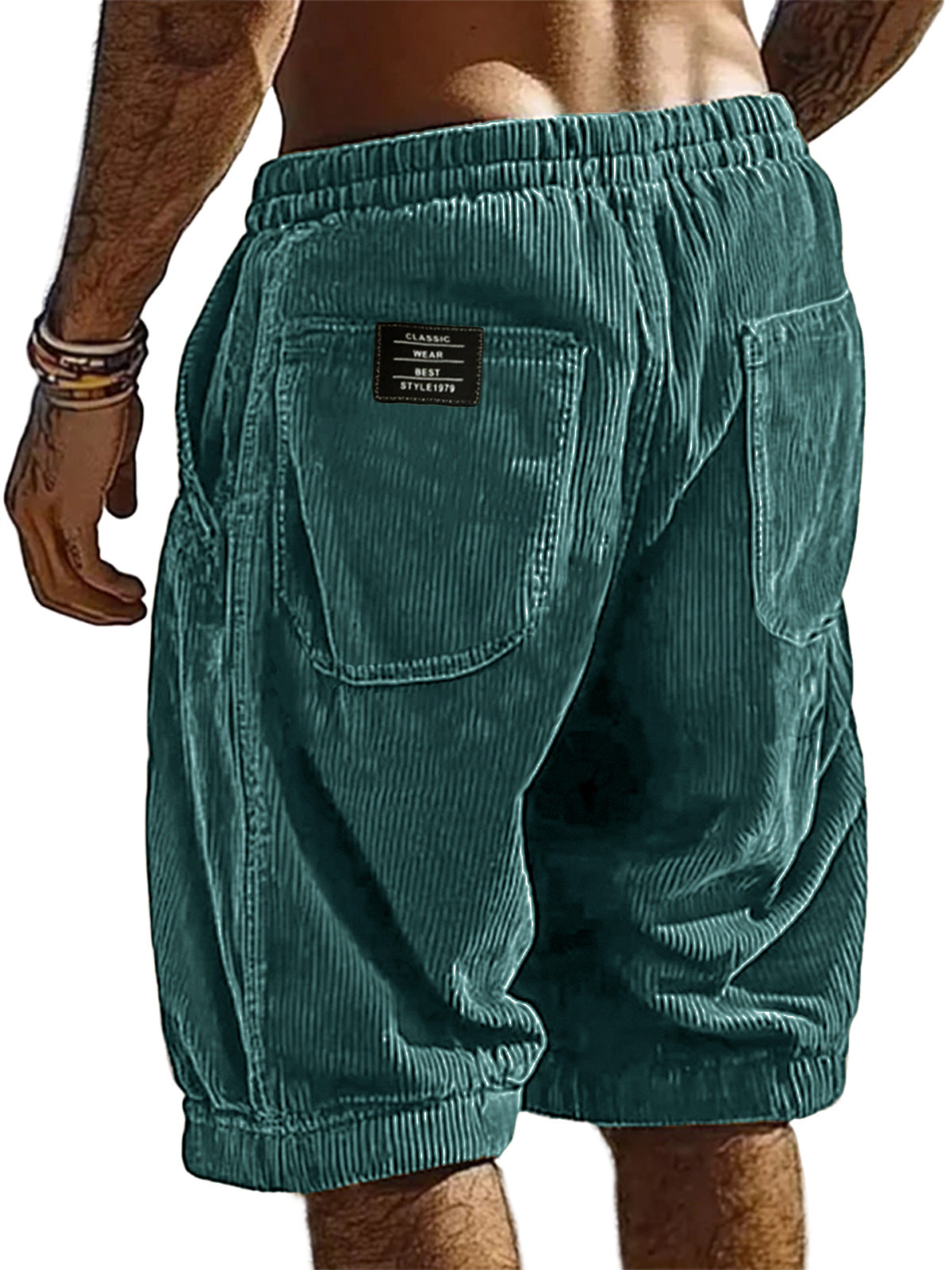 Summer Loose Casual Pants With Drawstring Trendy Multi-color Pants