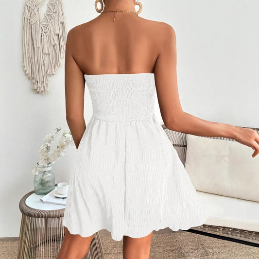 Spicy Girl Strapless Mini Dress