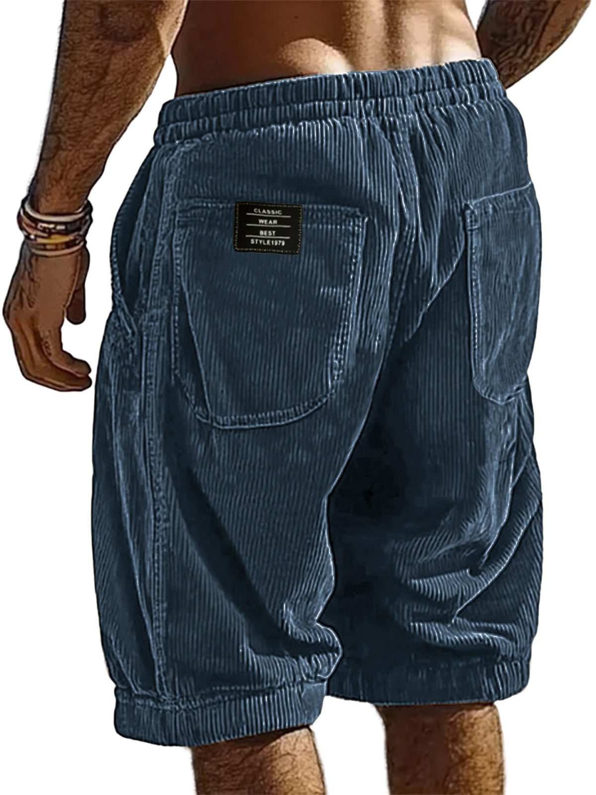 Summer Loose Casual Pants With Drawstring Trendy Multi-color Pants