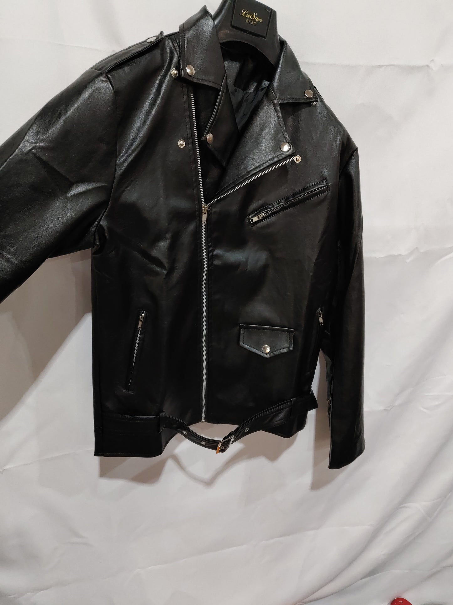 Casual Leather Clothing Motorcycle Men's Leather Coat