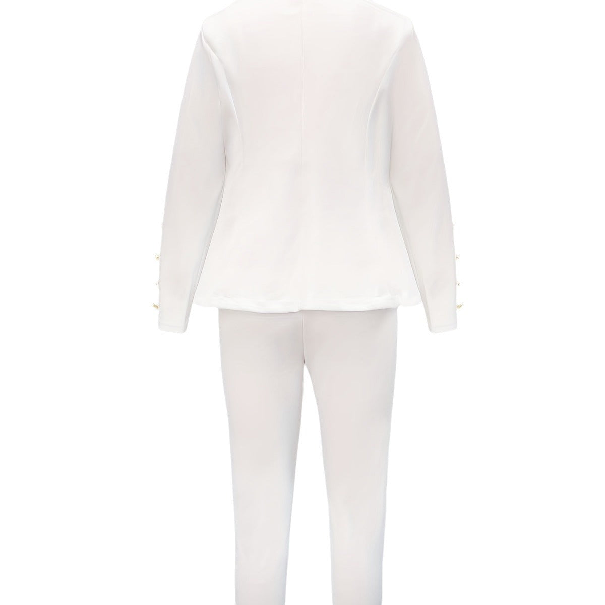 Women's Solid Color Temperament Commute Casual Suit