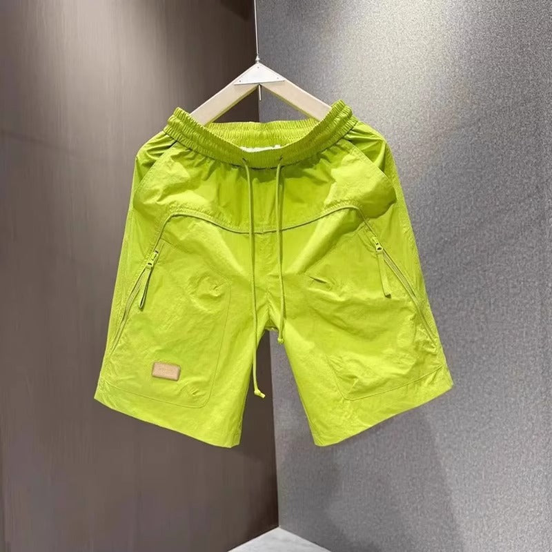 Casual Loose-fitting Outdoor Athletic Cropped Pants