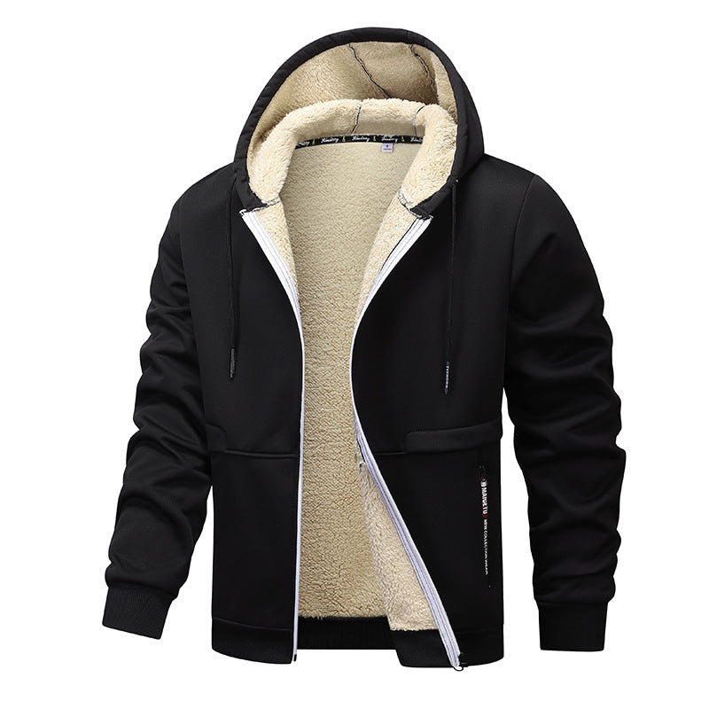 Casual Hoodies For Men Heavyweight Fleece Sweatshirt Winter