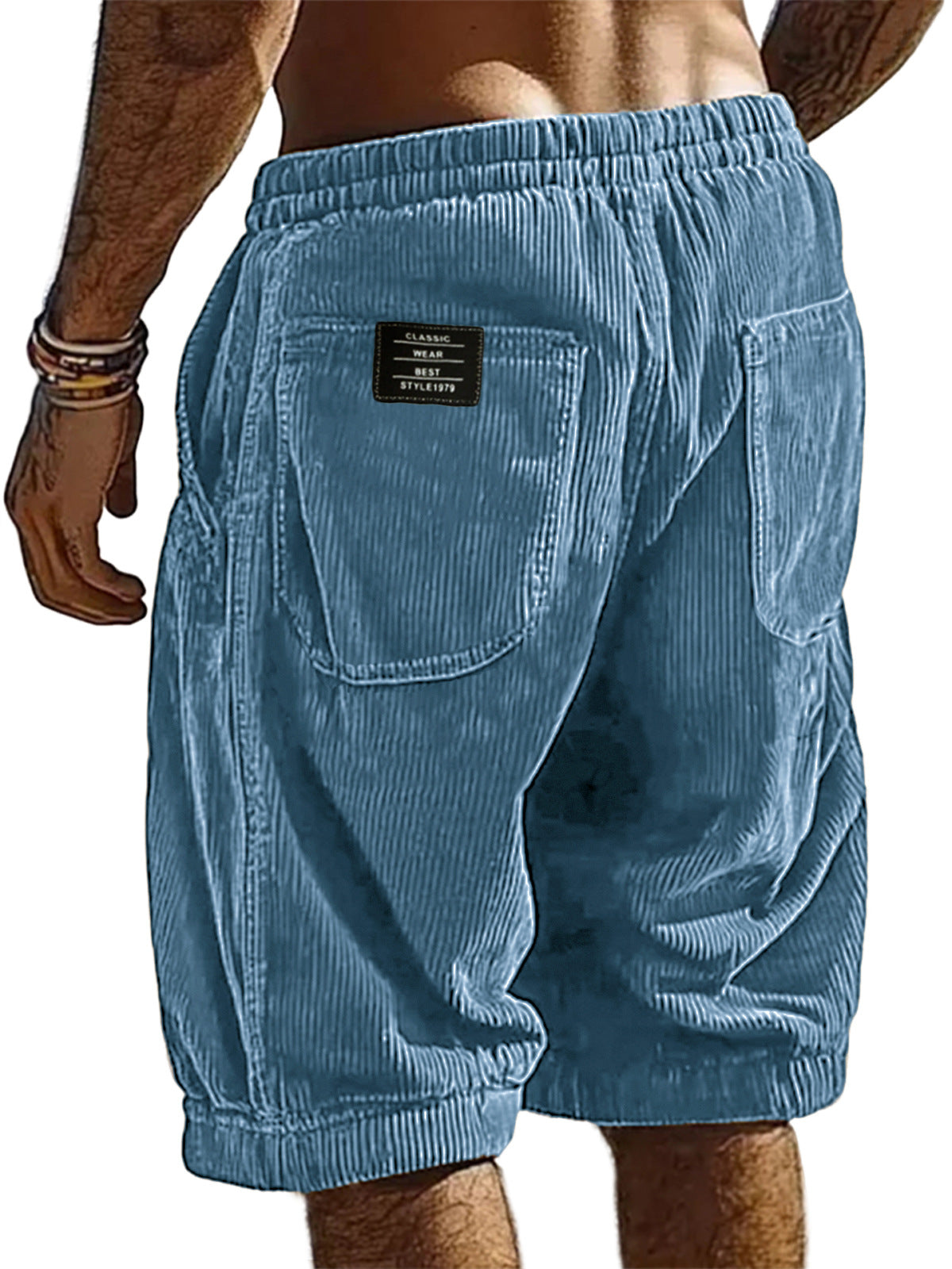 Summer Loose Casual Pants With Drawstring Trendy Multi-color Pants